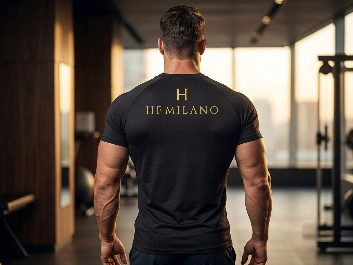 premium Dry-Fit Cotton blend American-sleeve style T-shirt - Image 2
