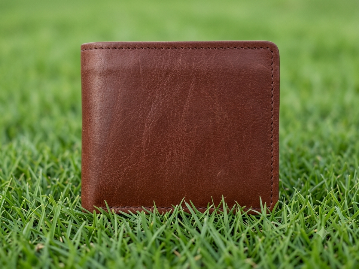 HF Milano Genuine Baby Buffalo Leather Bifold Wallet - Image 5