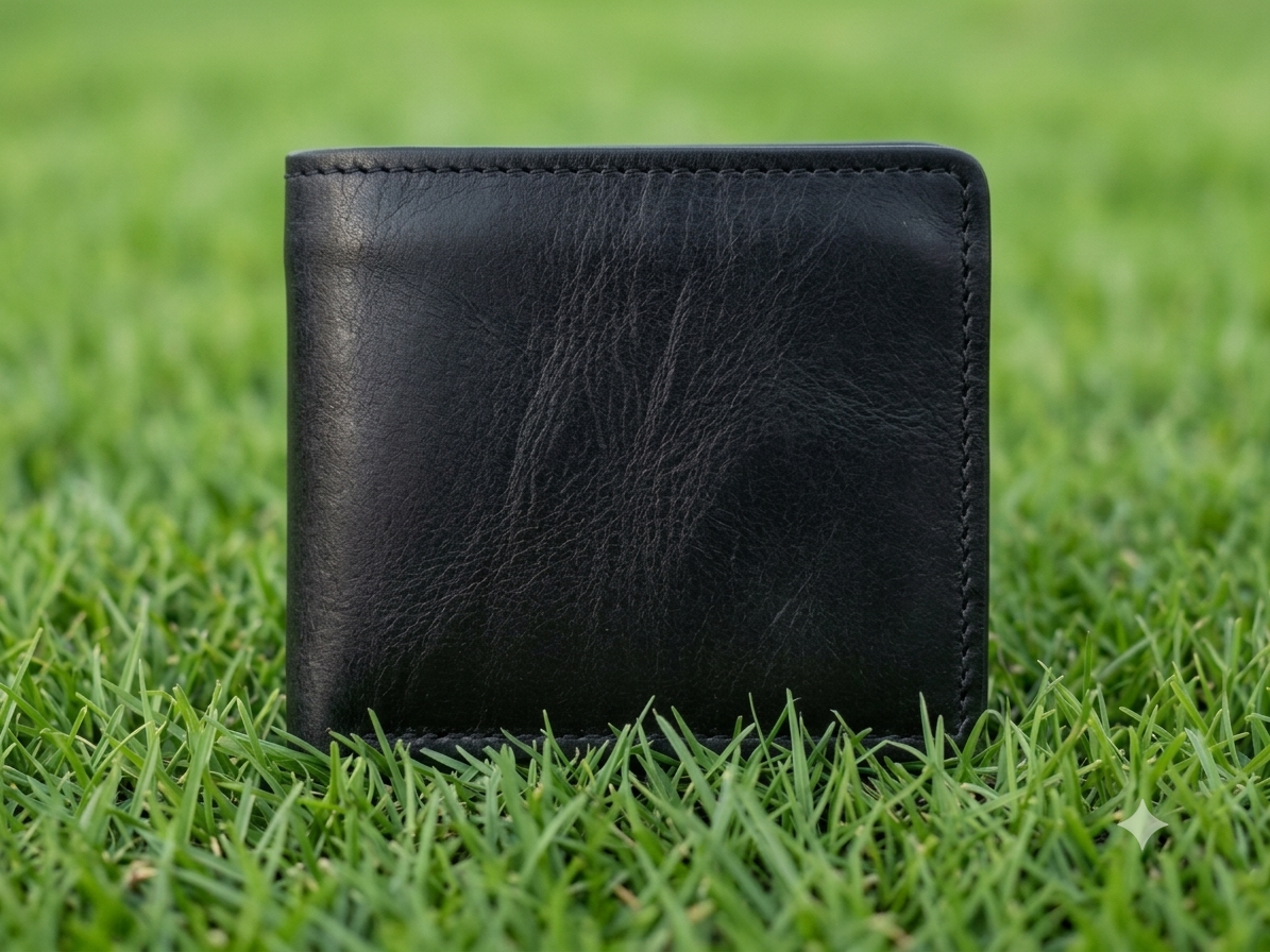HF Milano Genuine Baby Buffalo Leather Bifold Wallet - Image 3